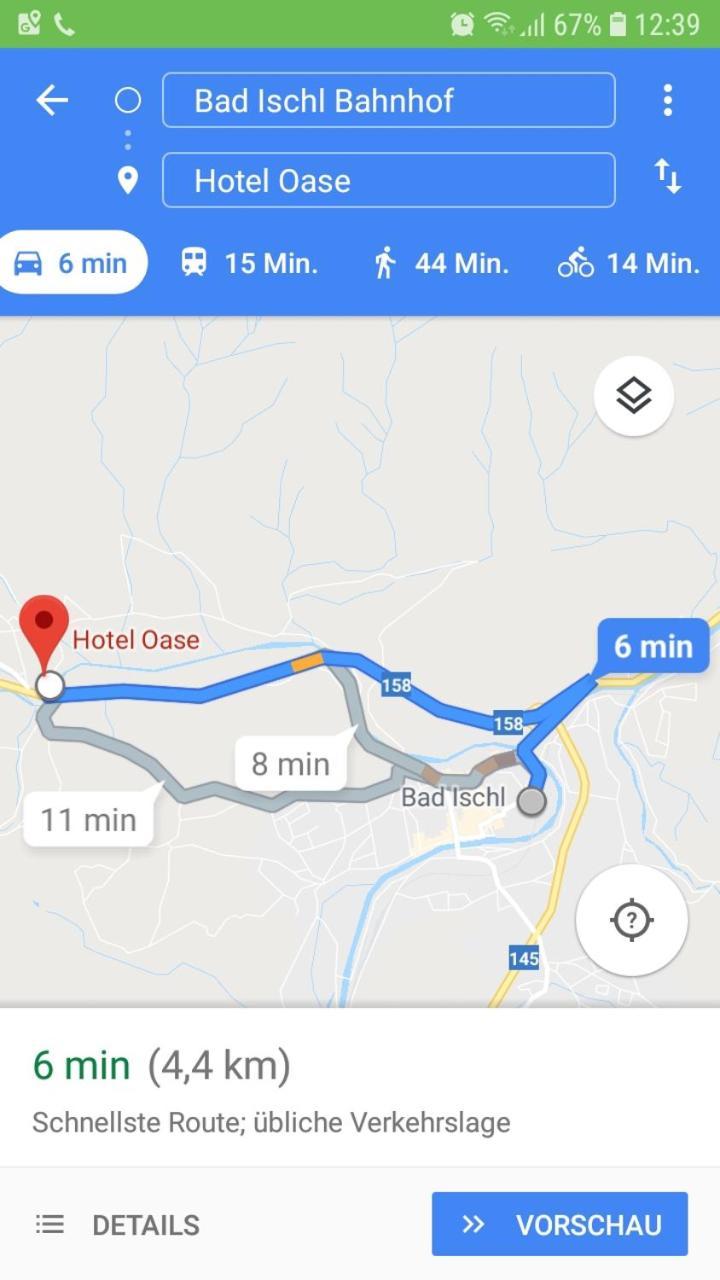 באד אישל Boutique Hotel Oase מראה חיצוני תמונה